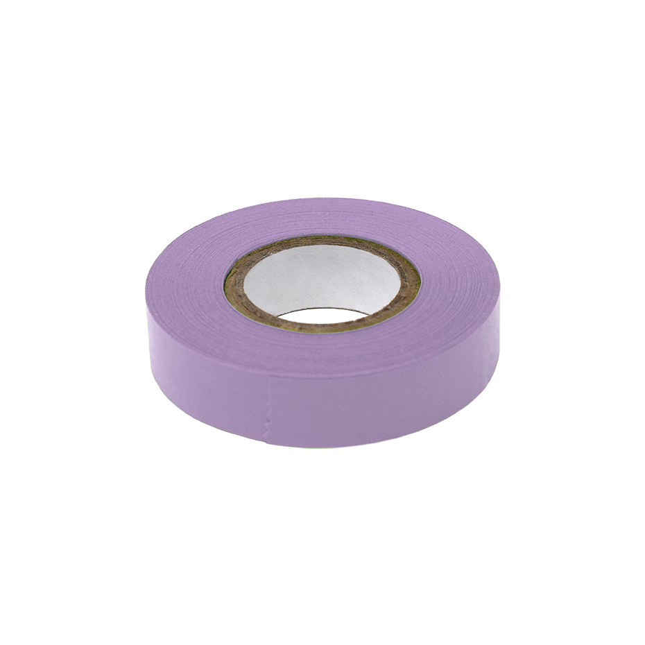 Globe Scientific Labeling Tape, 1/2" x 500" per Roll, 6 Rolls/Box, Violet 